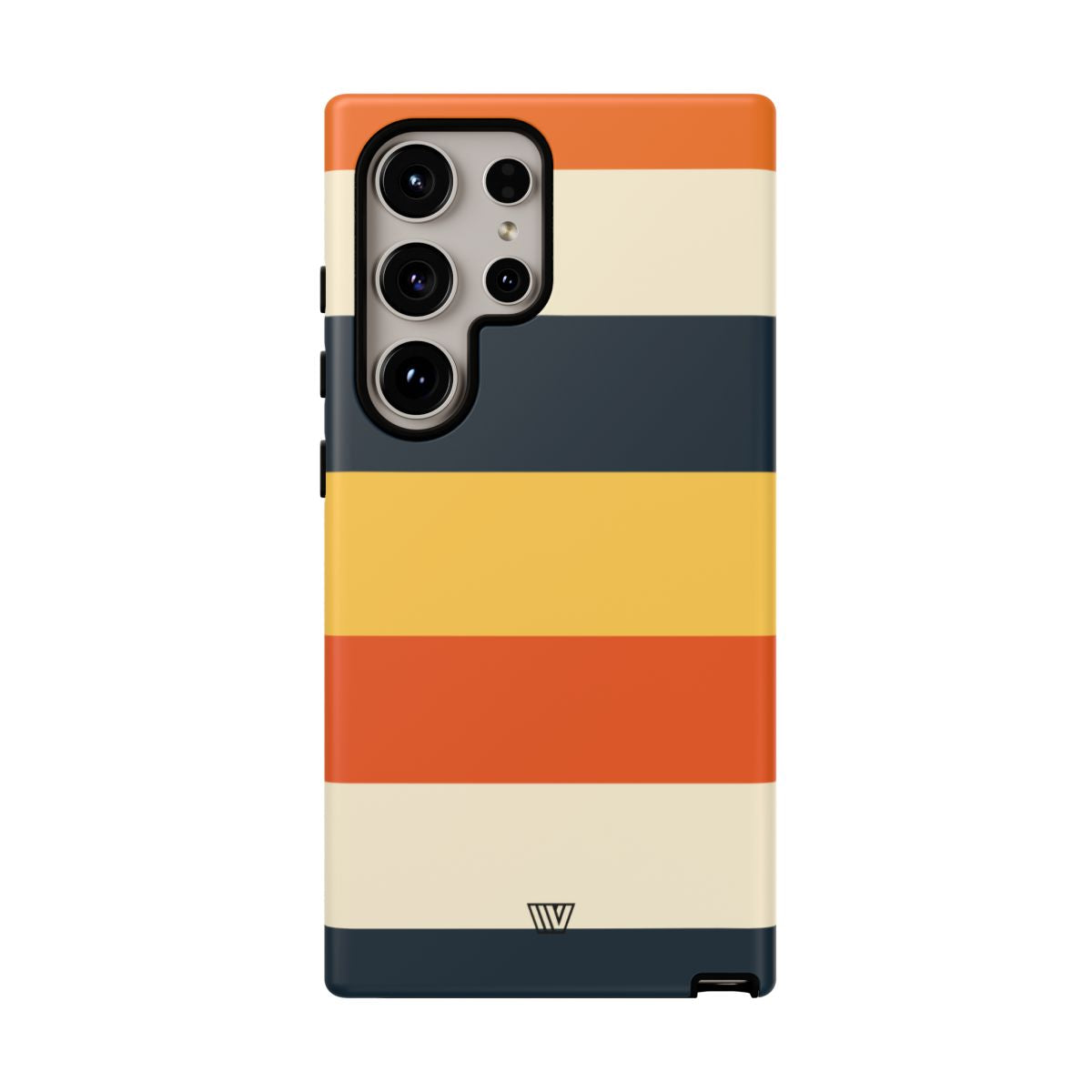 Rayas de atardecer en la playa | Funda resistente para teléfono
