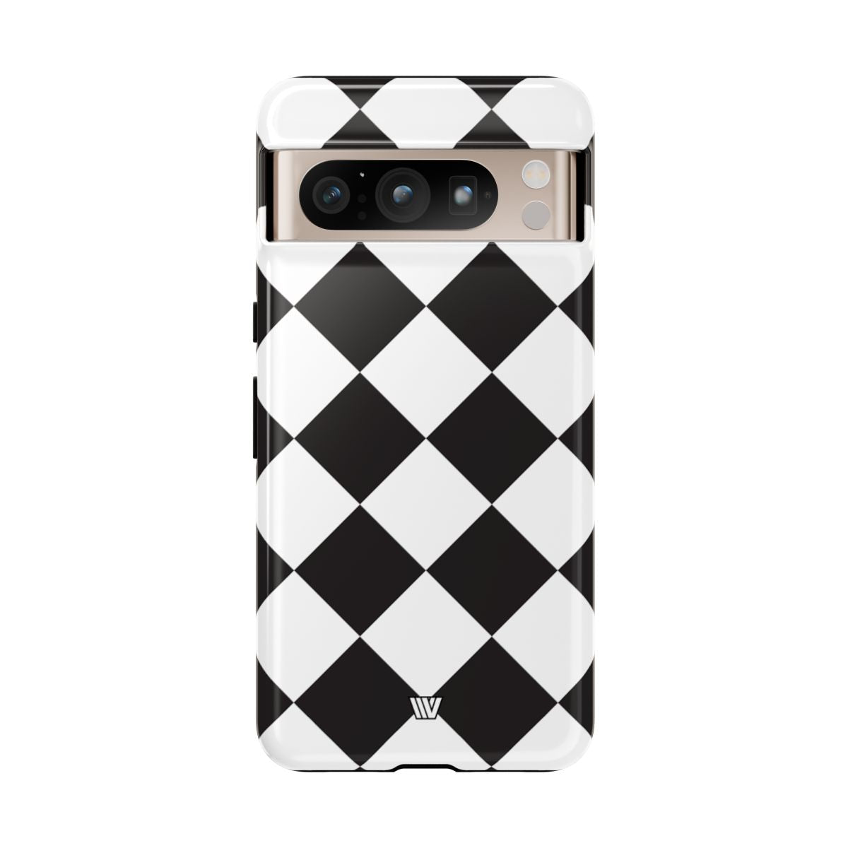 DIAMANTE BLANCO Y NEGRO | Funda resistente para teléfono