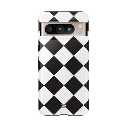 DIAMANTE BLANCO Y NEGRO | Funda resistente para teléfono
