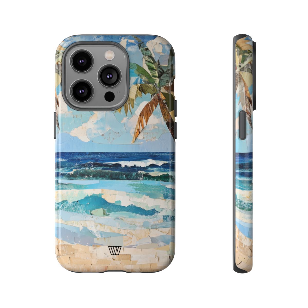 COLLAGE DE PLAYA | Funda resistente para teléfono