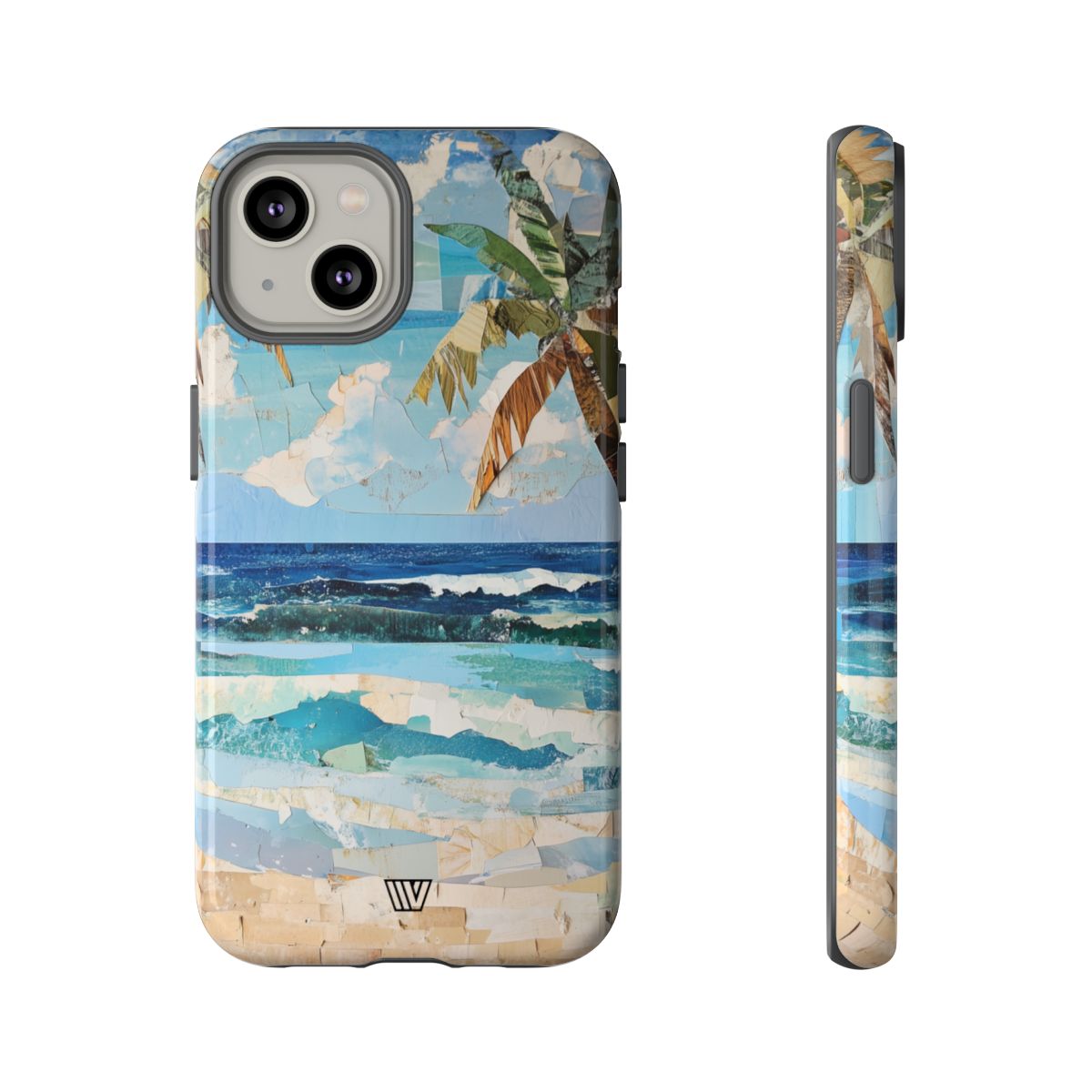 COLLAGE DE PLAYA | Funda resistente para teléfono