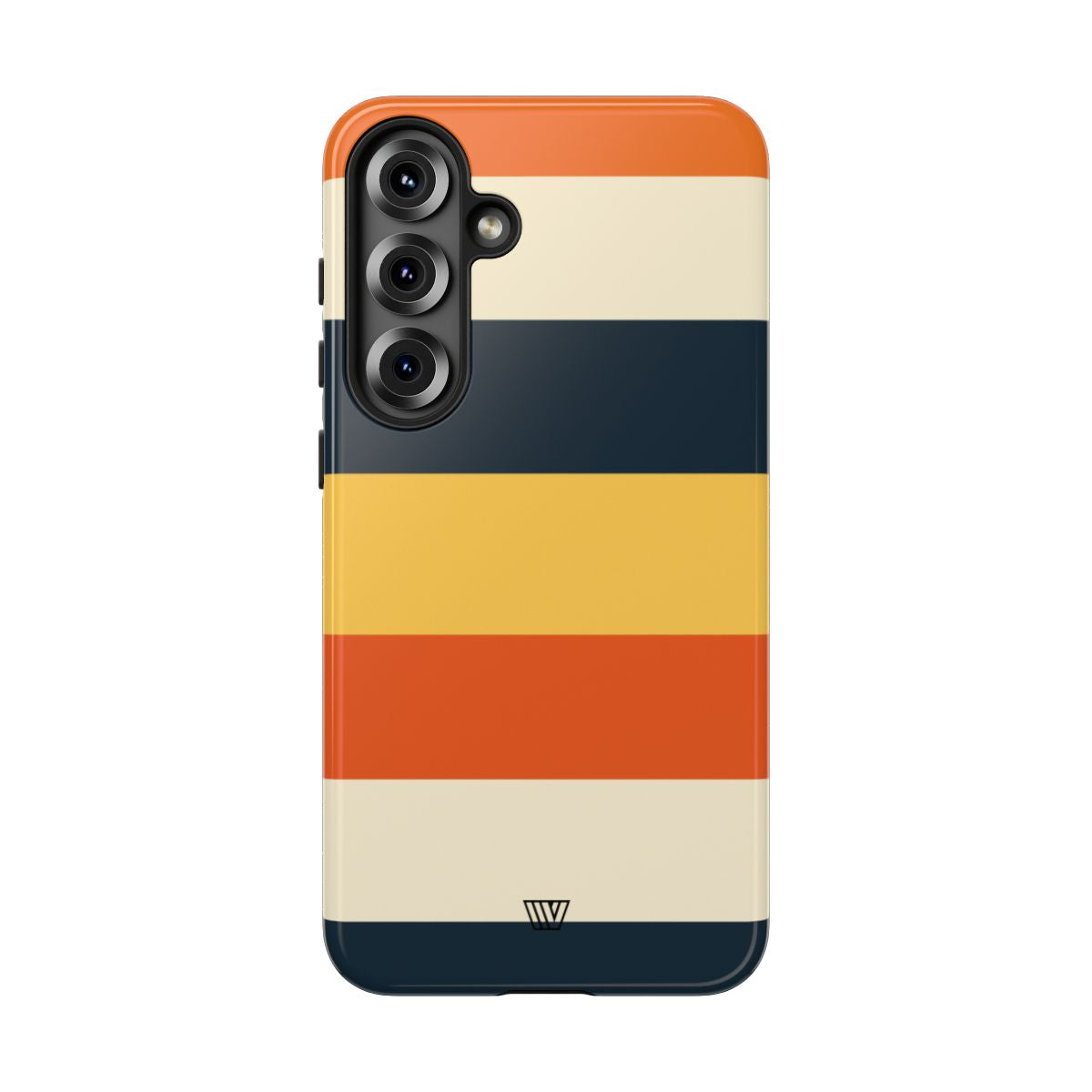 Rayas de atardecer en la playa | Funda resistente para teléfono