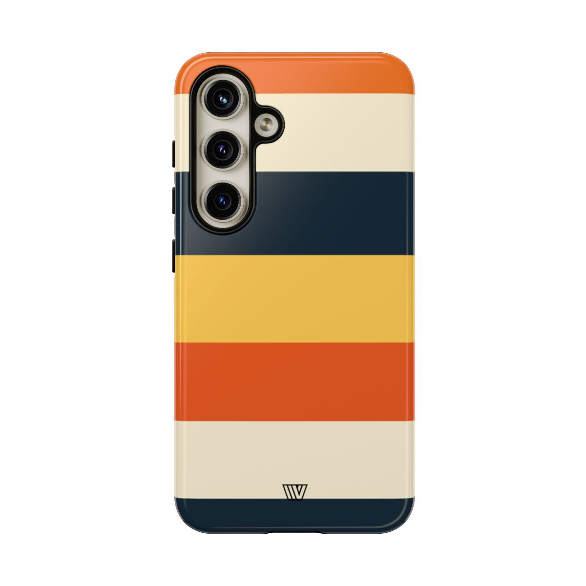 Rayas de atardecer en la playa | Funda resistente para teléfono