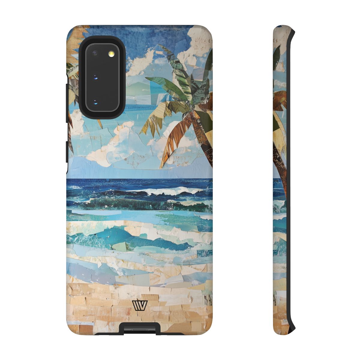 COLLAGE DE PLAYA | Funda resistente para teléfono