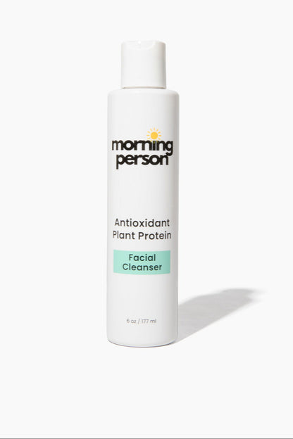 Limpiador facial antioxidante con proteína vegetal